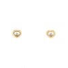 Chopard earrings Happy Diamonds Icons in yellow gold and diamonds - 00pp thumbnail