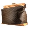 Louis Vuitton Steamer travel bag 65 cm in monogram canvas and natural leather - 00pp thumbnail