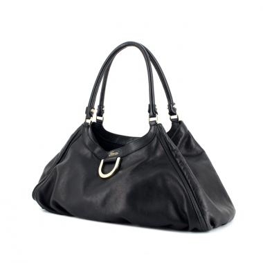 Gucci en cuir noir