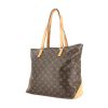 Louis Vuitton shopping bag Mezzo in monogram canvas and natural leather - 00pp thumbnail