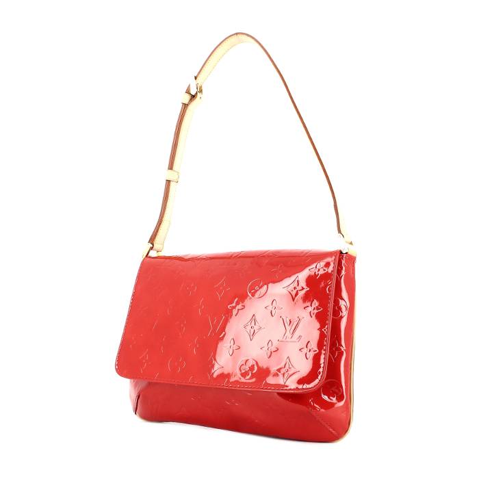 Spring street leather handbag Louis Vuitton Red in Leather - 30553088