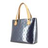 Louis Vuitton Houston in purple monogram patent leather and natural leather - 00pp thumbnail
