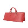 Louis Vuitton sac Riviera Triangle en cuir épi rouge - 00pp thumbnail