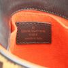 Louis Vuitton Gazelle in damier and brown leather - Detail D3 thumbnail