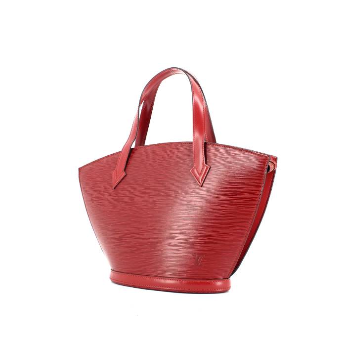 Louis Vuitton Saint Jacques small model in red epi leather 