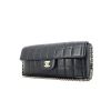 Chanel East West handbag in black quilted leather - 00pp thumbnail