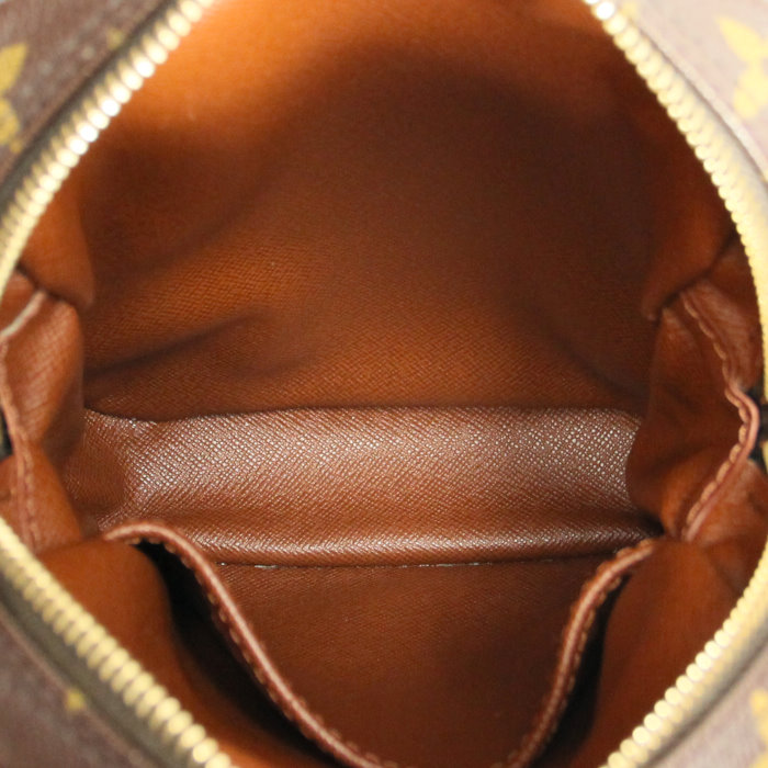 Borsa a spalla Louis Vuitton Danube	 in tela monogram e pelle naturale - Detail D3