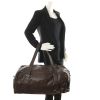 Hermès sac de voyage RD en cuir marron - Detail D1 thumbnail