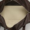 Hermès travel bag RD in brown leather - Detail D2 thumbnail
