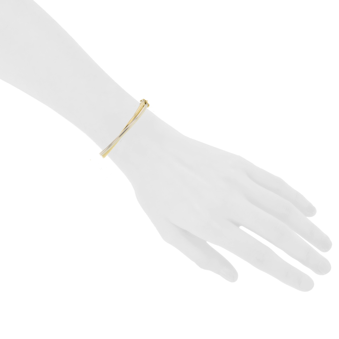 Cartier yellow and white gold bracelet - Detail D1