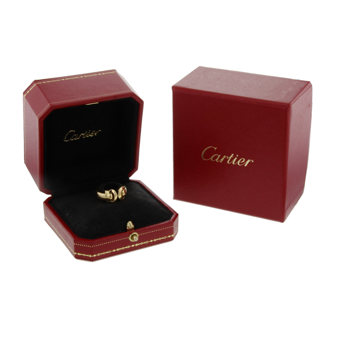 Cartier bague Trinity 3 ors petit modèle - Detail D2