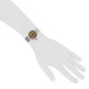 Reloj de pulsera Cartier Pasha de acero - Detail D1 thumbnail