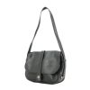 Noumea handbag in black leather - 00pp thumbnail