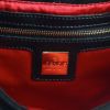 Borsa Fendi Baguette in tessuto scamosciato e pelle nera - Detail D3 thumbnail