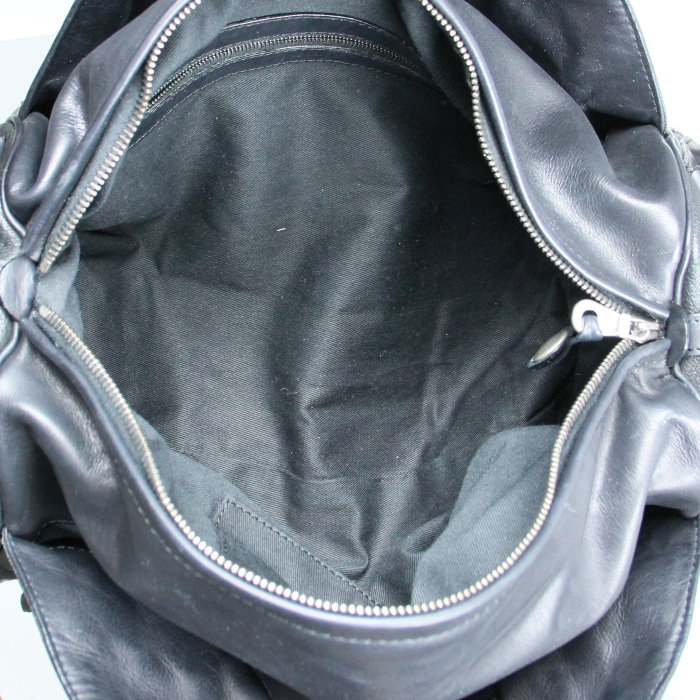 Chloé handbag in black leather - Detail D2