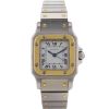 Cartier Santos in yellow gold and stainless steel Circa 1990 - 00pp thumbnail