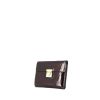 Louis Vuitton Joey wallet in purple monogram patent leather - 00pp thumbnail