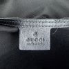 Borsa da viaggio Gucci in tela monogram cerata bianca e pelle nera - Detail D3 thumbnail