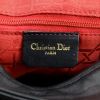 Christian Dior Lady Dior medium model in black cannage leather - Detail D3 thumbnail