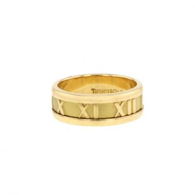 Tiffany & Co Atlas yellow gold ring