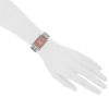 Hermes Heure H watch in stanless steel Ref: HH1.510 Circa 2010  - Detail D1 thumbnail