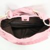 Yves Saint Laurent Saint-Tropez Bag in Pink Suede - Detail D2 thumbnail