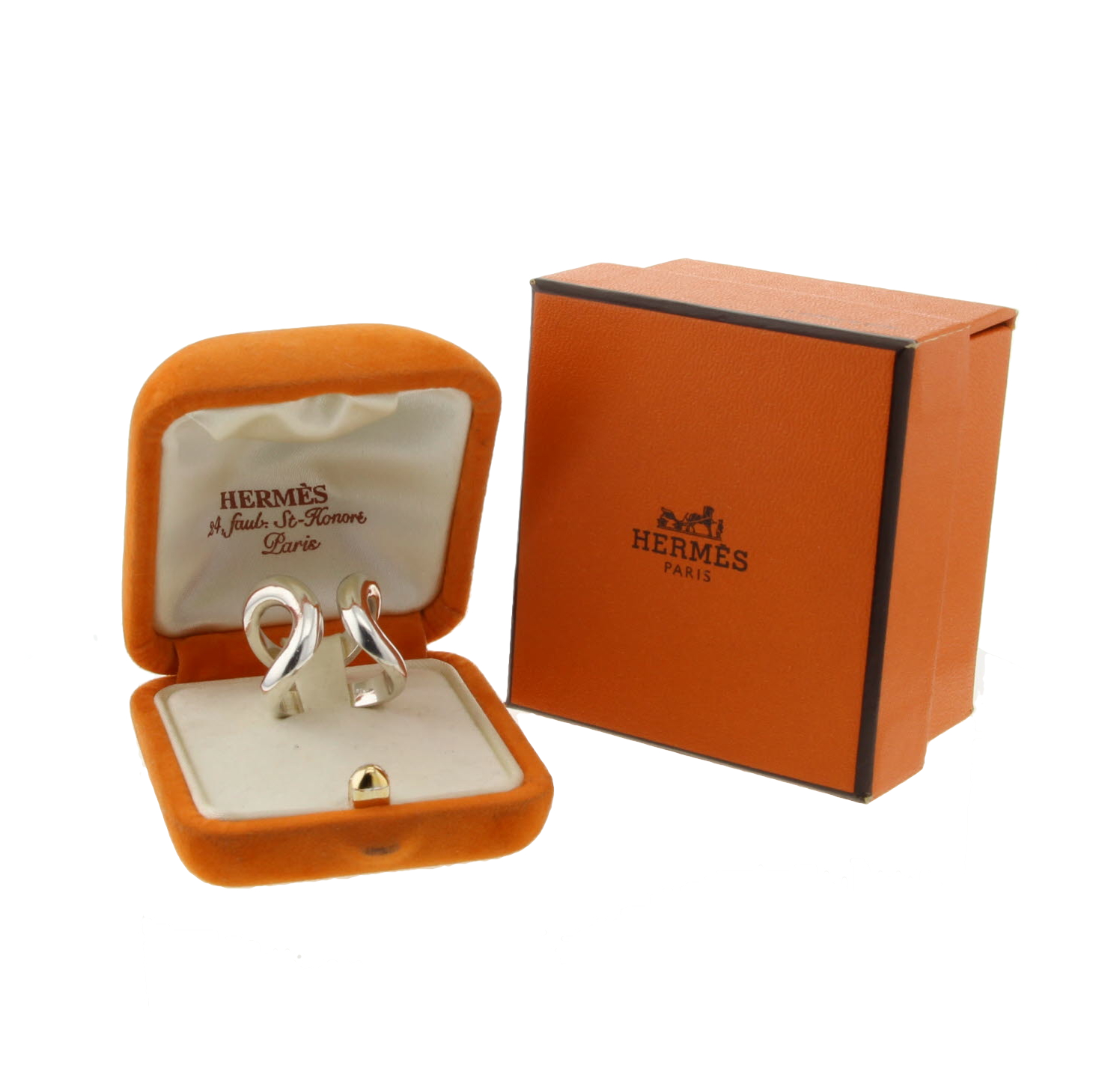 Hermès bague Lima grand modèle ajouré en argent - Detail D2