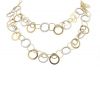 Victoria Casal yellow gold, white gold and mother-of-pearl Pop necklace - 00pp thumbnail