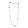 Victoria Casal yellow gold, white gold and mother-of-pearl Pop necklace - Detail D2 thumbnail