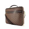 Louis Vuitton Sabana in damier canvas and brown leather - 00pp thumbnail