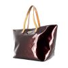 Louis Vuitton Bellevue handbag in purple monogram patent leather and natural leather - 00pp thumbnail