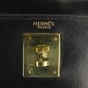 Borsa Hermes Kelly 30 cm in pelle box nera - Detail D4 thumbnail