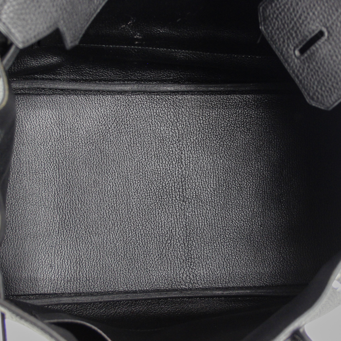 Hermès Birkin 35 cm en cuir noir  - Detail D2