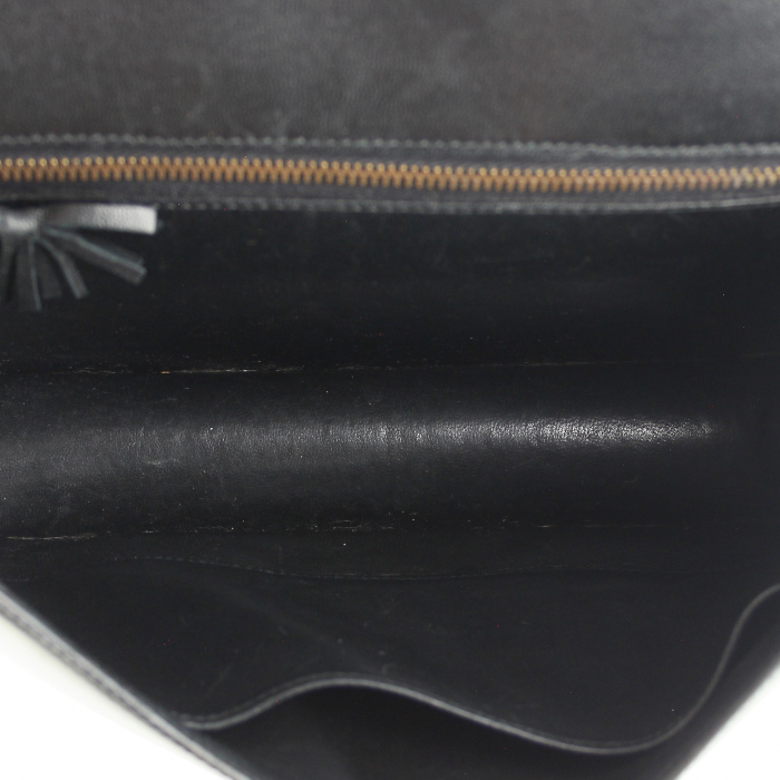 Hermès Constance Bag in black leather - Detail D3