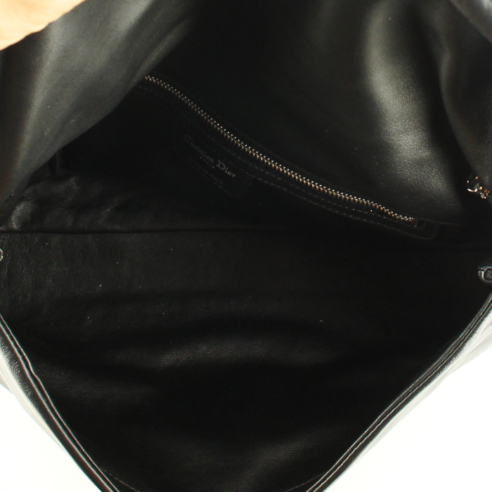 Dior Handbag in black leather - Detail D2