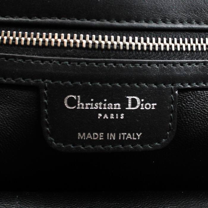 Dior Handbag in black leather - Detail D3