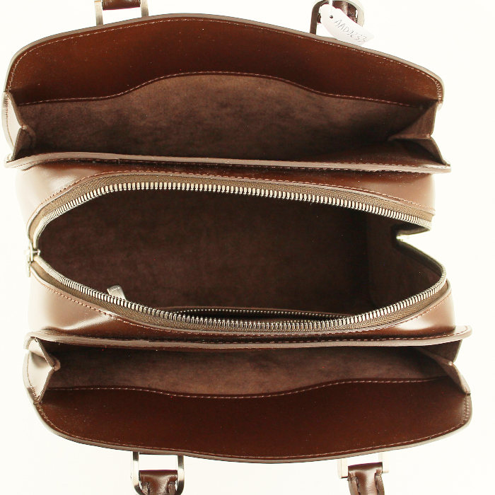 Louis Vuitton Pont-Neuf in brown epi leather - Detail D2
