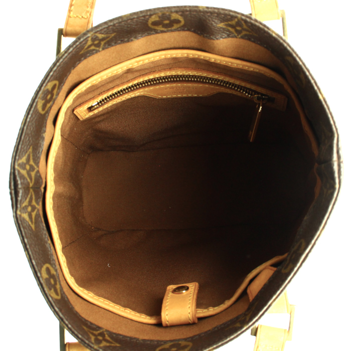 Sac à main Louis Vuitton Vavin  petit modèle en toile monogram et cuir naturel - Detail D2