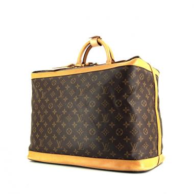 Bolsa de viaje Louis Vuitton Cruiser en lona Monogram revestida y cuero natural