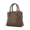 Louis Vuitton Brera Bag in damier canvas and ebony leather - 00pp thumbnail