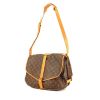 Louis Vuitton Saumur large model Bag in monogram canvas and natural leather - 00pp thumbnail