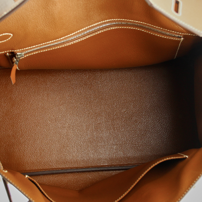 Hermès Birkin 35 cm en cuir marron - Detail D2