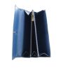 Portafogli Louis Vuitton Sarah in pelle Epi blu - Detail D2 thumbnail