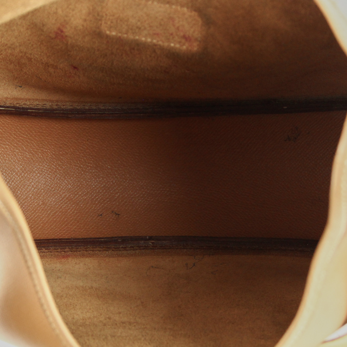 Bolso en cuero epsom color oro - Detail D2