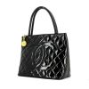 Chanel sac Médaillon en cuir vernis noir  - 00pp thumbnail