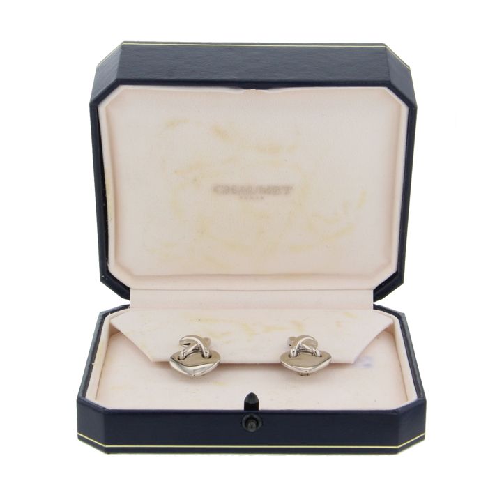 Orecchini Chaumet Lien in oro bianco - Detail D2