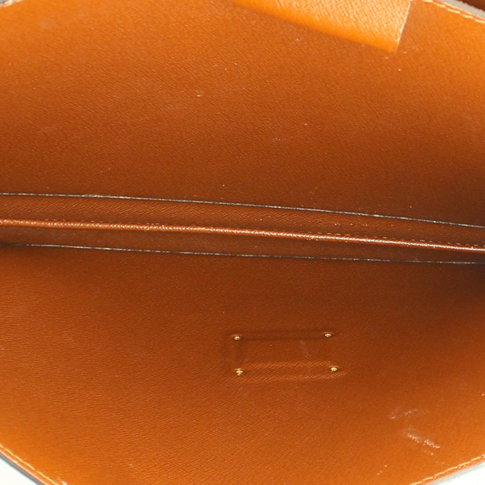 Louis Vuitton Porte-documents en toile monogram et cuir naturel  - Detail D2