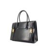 Hermès Drag Bag in black leather - 00pp thumbnail