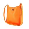 Hermès Vespa Bag in orange leather - 00pp thumbnail