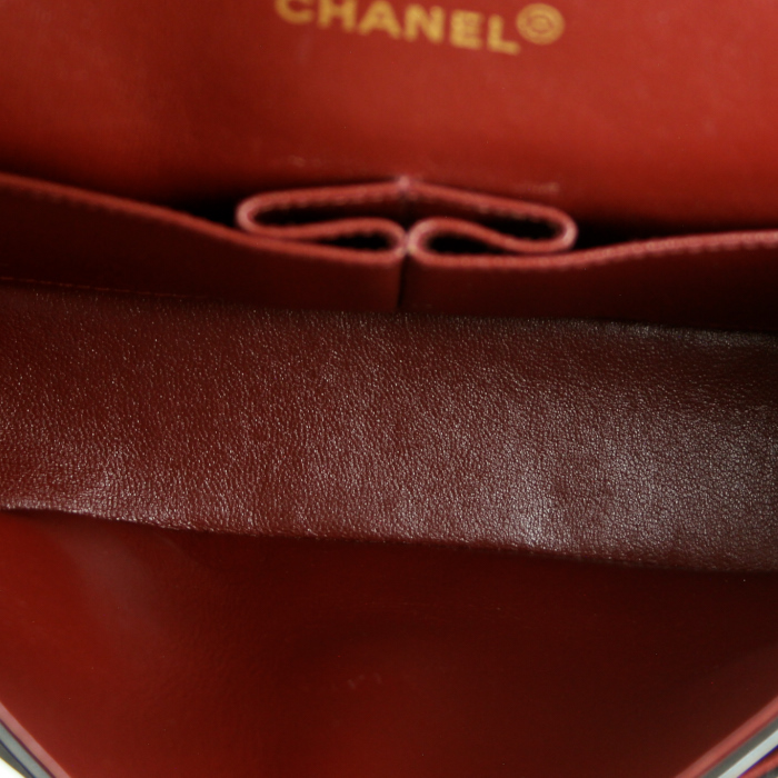 Chanel sac Timeless en cuir matelassé noir - Detail D3